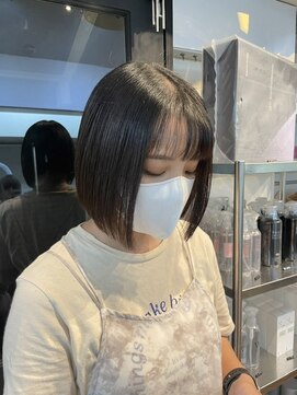 シェノン バイ アランスミシー 表参道(CHAINON by Alan smithee) ぷつっとボブ