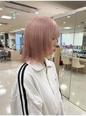 ペールピンク/ホワイトピンク/ハイトーン/ケアブリーチ/平塚