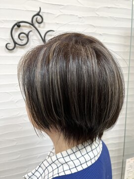 クール ヘアリズム 上田店(COOL Hair rhythm) ハイライト+フェイスフレーミング