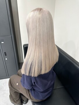 ベレーザ 渋谷(BELEZA) 6487ミルクティーアッシュ艶髪シルキーベージュグレーベージュ