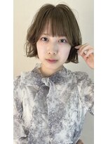 アメリ ココロ 南森町店(Ameri cocoro.)&nbsp;ブリーチ目安1～2回  グレージュ