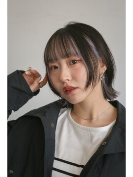 ラウブロッサム 大宮西口店(Lau Blossom) フェイスフレーミング インナーカラー イヤリングカラー ボブ