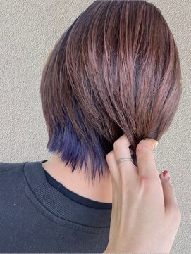 ウシワカマルエムティードット(USHIWAKAMARU MT.) インナーカラー パープル