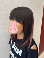 モアヘアーセカンド(MORE-HAIR Second)&nbsp;インナーカラー風シールエクステンション
