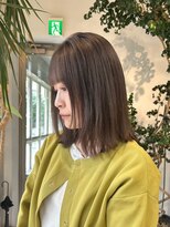 ヲタク(wotaku.)&nbsp;グレージュ透明感カラーくすみカラーブリーチカラーダブルカラー