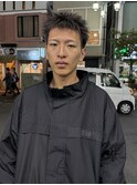 パンクショート/濃いめシルバーアッシュ/スパイキー[加藤玲]