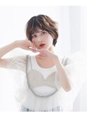 【La fith】マッシュショート×グレージュカラー