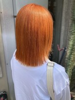 ローレンアンドパレード 並木坂店(Lauren&Parade)&nbsp;オレンジカラー ビビッドカラー ハイトーンカラー ミディアム