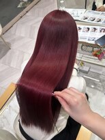 ゼスト フィーノ(ZEST fino) 【廣田未来】レッドカラー☆複雑履歴でもブリーチ!