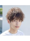 癖毛風シークレットパーマ