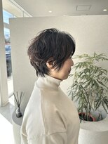 ロエ(Lowe')&nbsp;【Lowe'】丸み大人ショート×パーマ