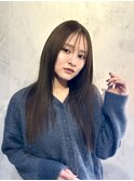 星華,ネビージュ,小顔,姫カットレイヤー,マロンベージュ