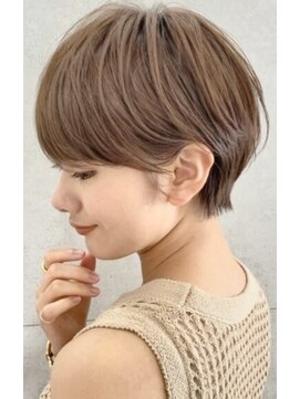 テネット(TENET) 大人可愛い 前髪あり ひし形 ショートボブ