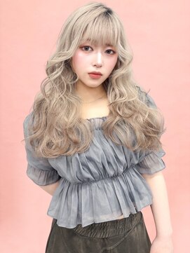 ガーランド(Girland) 【girland】シルバーベージュ 韓国風/レイヤーカット