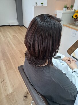 ロノキュア(Lono×cure) レイヤーカット+髪質改善グレイスシルクカラー