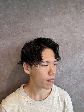 ベルーフ(BERUF) 清潔感のある爽やかなアップバング×ツイストスパイラルパーマ！