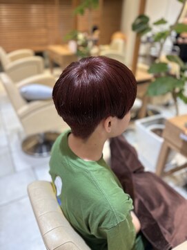 プリーク(preak) 深みワインレッド