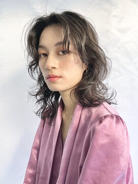 ピークアブー アヴェダ ギンザシックス(PEEK-A-BOO AVEDA GINZASIX) デジタルパーマ　王道パーマ　デザインパーマ　黒髪パーマ