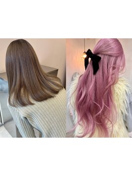 透明感たっぷりカラーやハイトーンなど都会的なデザインであなたのオシャレ度をグレードUP☆理想を叶える*