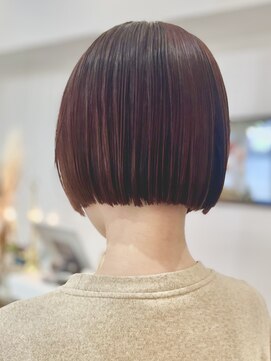 モヨレ(moyole) ワンレンRED☆Bob