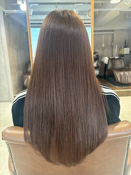 トリートメントカラー/髪質改善/艶髪/ストレート