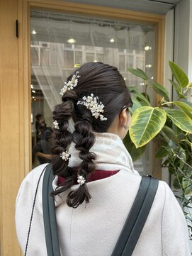 サンクチュアリ ウィズエデン 京橋店(Sanctuary with eden) あみおろしヘアセット