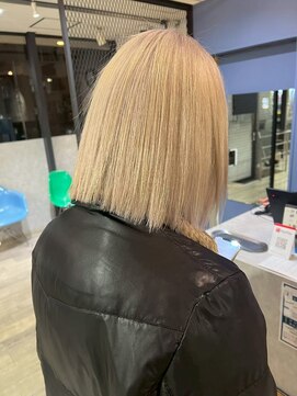 ブリックバイブレイス 千葉 千葉中央(brick by brace) 千葉駅/着物ヘア/大人ガーリー/ダークアッシュ/似合わせカット