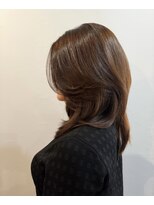 ピュアソウル(Pure Soul)&nbsp;もっと私らしく！くせ毛を活かすミディアムレイヤー