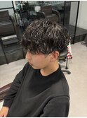 波巻きスパイラルパーマ