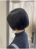 ショートボブ髪型20代30代40代50代前髪あり前髪なし面長丸顔越谷