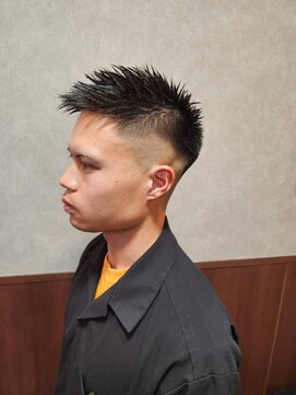 グラスヘアー 本店(Grass hair) フェードカット