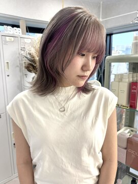 ソメルン 秋葉原 秋葉原で叶えるラベンダーアッシュカラー