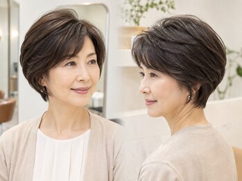 リーフ 藤枝五十海店(LeaF)の写真/【静岡/藤枝五十海】≪カット+カラー+TR￥7490～≫通いやすい価格で可愛いを叶えてくれるサロン[予約不要]