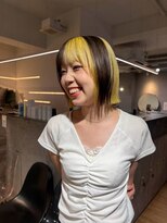 シーン バイ ラッド(SCENE by RAD)&nbsp;レイヤーで作る小顔盛りショートボブヘア顔まわりカット艶感