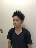 パティオンツー(PATIONN2)&nbsp;メンズショート無造作刈り上げツーブロックスタイル