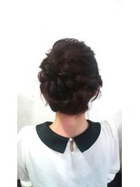 アフェクション(AFFECTION) 編みこみアップスタイル