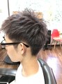 ヘアーボックス メリー(Hair box Merry)&nbsp;ツーブロショートセットしやすい束感と空気感。