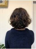 パーマボブスタイル
