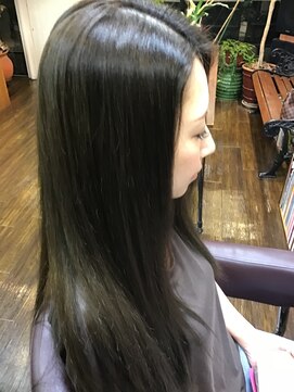 サロン ド アイ ソレイユ(Salon de i Soleil) アッシュ&マットのBCAマトリックスβMAXヘアカラー