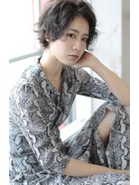 ラファンジュ ヘアー クレオ(Rohange hair Creo)&nbsp;【Creo】大人カジュアルショートボブ×ダークショコラカラー