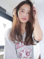 アイティー バイ アルバム 浦和店(IT by ALBUM) ロングヘア_オリーブカラーハイライトカラー_46594