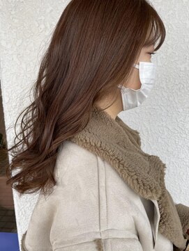 ダリー 新さっぽろ店(Dali) テラコッタブラウン × ロング