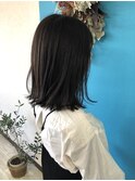 ミディアムグレージュヘア☆