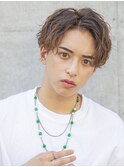 小久保style☆冬カラー暖色系カラー透けバングパンク抜け感ヘア
