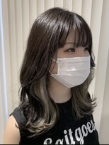 ヘアー ミッション 心斎橋店(hair Mission)&nbsp;ミルクティーインナーカラー