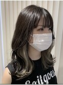 ミルクティーインナーカラー
