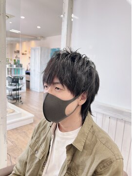 コクア ヘアーデザイン(kokua hair design) ナチュラルマッシュウルフ