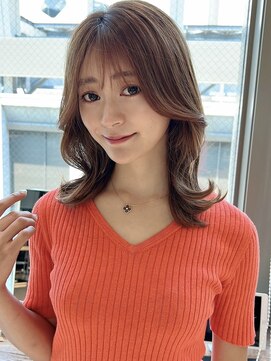 アフロート ギンザ(AFLOAT GINZA) AFLOAT GINZA【仲道 弘泰】韓国風2wayバング おろし前髪