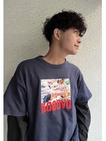 オアシス(oasis)&nbsp;【oasisシュン】20代30代メンズスパイラルパーマ