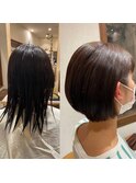 癖毛さんでも扱いやすいショート(^^)10代20代30代40代50代